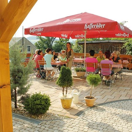 Pension zur Kurfürstin Wolkenstein Exterior foto